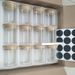 12-Piece Bamboo Lid Glass Pearl Cotton Set Seasoning Dried Fruit Box High Borosilicate Sealed Storage Jar_maomaolike.com