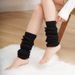 Stack stocking knitted leg warmers Vintage ins student stocking white socks_maomaolike.com