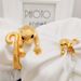 Color Classic Bangle With African Ethiopian Fashion Plated Jewelry Luxury Wedding Bride Bracelet Ring Set_maomaolike.com