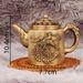 Brass Ornament Relief Model High Dragon And Phoenix Teapot Office Home Decoration Metal Craft Gift Manufacturer Wholesale_maomaolike.com