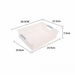 Desktop Thickened Rectangular Plastic Kitchen Bathroom Snack Miscellaneous Storage A4 Toy Organizer Basket_maomaolike.com
