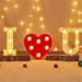 Number Letter Lamp Luminous Alphabet LED Lights Decoror Night Light For Home Wedding Birthday Christmas Party_maomaolike.com