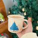 New Christmas Mug, Cute Coffee Cup, Christmas Tree Ceramic Water Cup, Christmas Gift Cup, Couple Cup_maomaolike.com