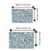 Bathroom Mat Toilet Mat Shower Mat Entrance Rug Absorbent Non-Slip Mat Soft Quick-Dry Machine Washable_maomaolike.com