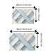 Bathroom Mat Toilet Mat Shower Mat Entrance Rug Absorbent Non-Slip Mat Soft Quick-Dry Machine Washable_maomaolike.com