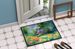 Massachusetts Mayflowers In Watercolor Doormat Front Door Mat Indoor Outdoor Rugs For Entryway, Non Slip Washable Low Pile, 24H X 36W_maomaolike.com