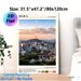 Seoul Cityscape Painting Poster, Warm-toned Vintage Travel-style Poster, Stunning Sunset Skyline Featuring N Seoul Tower, Ideal For Home, Office And_maomaolike.com
