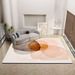 Living Room Rug Large Size Gorgeous Gold Frame Design Bedroom Rug Plush Thickened Machine Washable Thickened Underlay Interior Decorative Rug_maomaolike.com