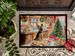 Yorkshire Terrier Yorkie Christmas Cookies Doormat Front Door Mat Indoor Outdoor Rugs For Entryway, Non Slip Washable Low Pile, 24H X 36W_maomaolike.com