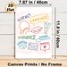 Speech-Language Pathology Painting Poster, Colorful Hand-drawn Speech Therapy Elements Poster, Informative Educational Decor Ideal For Speech Clinics_maomaolike.com