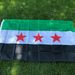 Home & Garden Spot Syrian Flag Three Stars Flag Of The Syrian 3x5FT Scarf Hand Flag_maomaolike.com