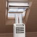 Two-piece Roof Window Air Conditioning Sealing Strip For Portable Air Conditioners, Used To Fix To Rotating Windows, Window Sealing Strip Air Conditioning Kit - Designed Specifically For Slanted Or Tilted Windows._maomaolike.com