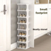 Hot-Selling Multi-Layer Home Entrance Storage Rack Dormitory Rental Shoe Cabinet Simple Design_maomaolike.com