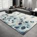 Living Room Rug,Large Rug,Oversized, Gold Leaves Design,Bedroom Rug,Soft And Thick, Machine Washable, Thickened Rug, Bedside Rug,Decorative Indoor Rug_maomaolike.com