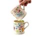 Cute Graffiti Mug, Heat-resistant Breakfast Cup_maomaolike.com