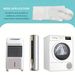Two-piece Roof Window Air Conditioning Sealing Strip For Portable Air Conditioners, Used To Fix To Rotating Windows, Window Sealing Strip Air Conditioning Kit - Designed Specifically For Slanted Or Tilted Windows._maomaolike.com