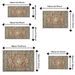 Small, Washable, Non-slip Rugs Suitable For Entryways, Kitchens, Laundry Rooms, Beside The Bed In Bedrooms, And Living Rooms. Machine-washable Rugs._maomaolike.com