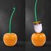 Cherry Plastic Long Handle Toilet Brush Set Bathroom No Dead Angle Cleaning Artifact Cross-border Hot Sale_maomaolike.com