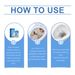 Jue-Fish Toilet Stain Remover, Toilet Seat Portable Clean Ceramic Stains And Urine Stains_maomaolike.com