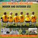 VEVOR 6FT Plastic Folding Bench Portable Outdoor Bench For Picnic Camping 2 Pack_maomaolike.com