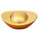 Brass Creative Ornament Festival Gift Gold Foot Stress Relief Handheld Piece Rotating Ingot Craft_maomaolike.com