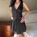Women's Clothing summer and autumn fashion suit vest suit three piece suit pleated skirt with jacket_maomaolike.com