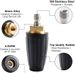High-pressure Washer Nozzles, Turbine Nozzles, And Rotating High-pressure Washer Nozzles, Suitable For Cleaning Brick, Concrete, And Vinyl Surfaces_maomaolike.com