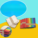 Ice Cream Colorful Popsicle DIY Handmade Strips Wooden Sticks Kindergarten Children's Educational Toys_maomaolike.com