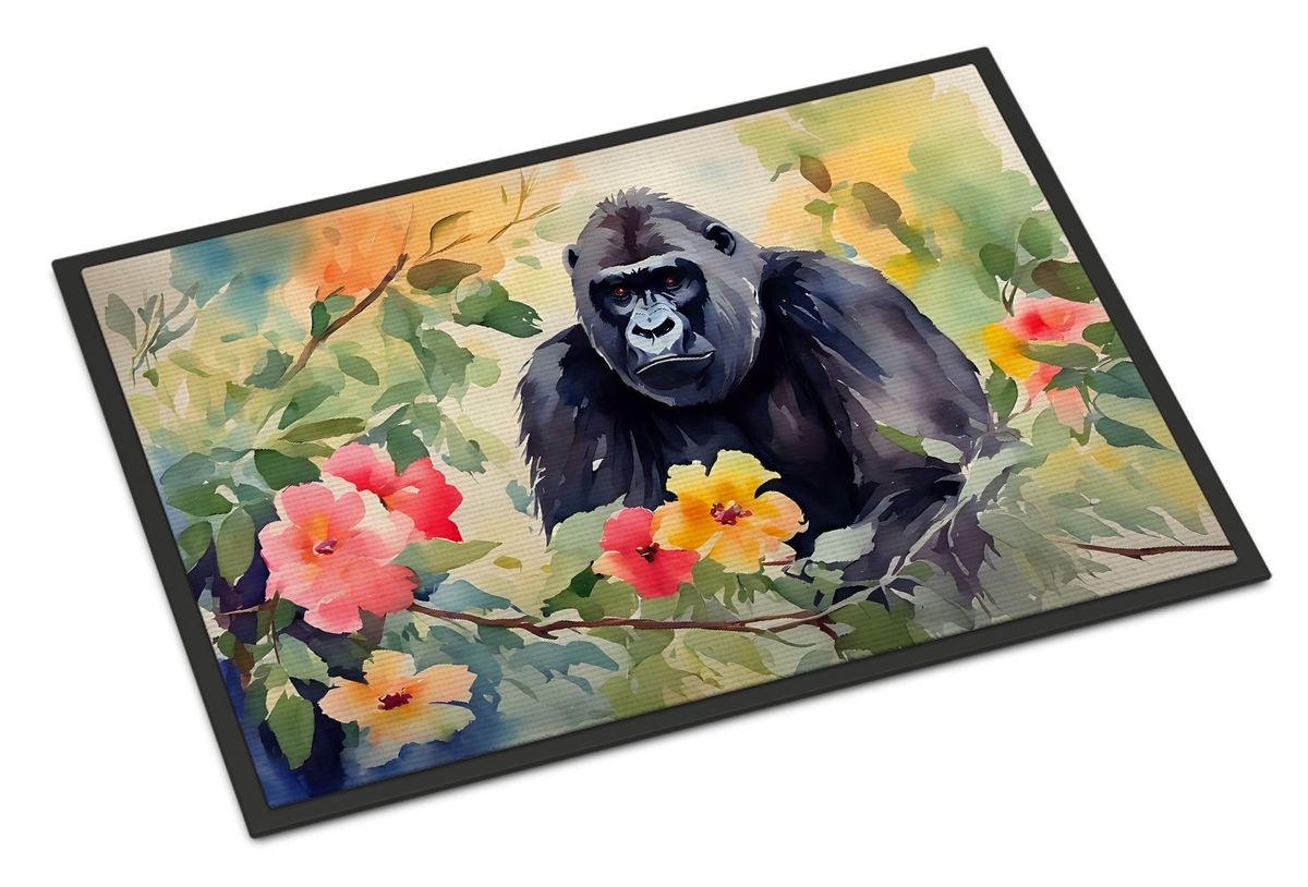 Gorilla Doormat Front Door Mat Indoor Outdoor Rugs For Entryway, Non Slip Washable Low Pile, 24H X 36W_maomaolike.com