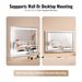 VEVOR Lighted Makeup Mirror 3 Color W/ Bluetooth USB Desktop Wall-mount 21.7in_maomaolike.com