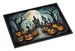 Graveyard Spooky Halloween Doormat Front Door Mat Indoor Outdoor Rugs For Entryway, Non Slip Washable Low Pile, 24H X 36W_maomaolike.com