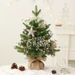Mini Christmas Tree Music Box With Ornaments – Festive Tabletop Decoration With Melody For Xmas Home Decor & Gift_maomaolike.com