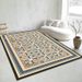 Living Room Rug Large-sized Rug With Geometric Pattern Bedroom Rug Plush Thickened Machine Washable Thickened Rug Bedside Rug Interior Decorative Rug_maomaolike.com