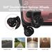 Luggage Set 3 Piece, PP Hardshell Carry On Suitcase With Spinner Wheels & TSA Lock, Lightweight Suitcases For Business, Trip, (20"/24"/28"), Pink_maomaolike.com