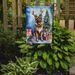 Belgian Tervuren Christmas Reindeer Garden Flag Mailbox Flag Decorative Yard Flag Banner Outside Patio Artwork Yard Flower Beds, Garden Size, Multicolor_maomaolike.com