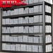 24"D Storage Shelving Unit, 6-Tier Heavy Duty Garage Shelving, Black, 65"W X 24"D X 84" H_maomaolike.com