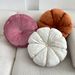 Household Accessories Velvet Pumpkin Cushion Futon Handmade Pleated Sofa Cushion Office Chair Cushion Bay Window Pillow_maomaolike.com