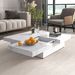 Square Marble Veneer Coffee Table Sliding Top With Storage In 39.4''_maomaolike.com