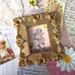 Ins Style Gold European Relief Resin Small Photo Empty Frame Carved Journal Decoration Material For Photography_maomaolike.com