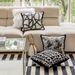 Home Garden Light Luxury Black And White Sofa Pillowcase Ins Style Modern Simple Living Room Soft Furnishing Jacquard Cushion Sofa Bed Cushion_maomaolike.com