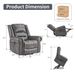 Futon Sofa Bed, Velvet Futon Couch For Living Room, Recliner Sleeper Sofa Bed With 2 Cup Holders, Removable Armrests, Metal Legs, Gray_maomaolike.com
