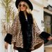 Women's Clothing autumn and winter rex rabbit fur warm thickened cloak shawl coat women_maomaolike.com