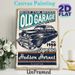 Vintage Hudson Hornet Old Garage Painting Poster, Retro Distressed-style Poster, Classic Black 1950s Car With Nostalgic Text, Brings Timeless_maomaolike.com
