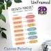 Growth Mindset Painting Poster, Soft-colored Motivational Comparative Text Poster, Fosters Positive Thinking, Ideal For Office, Study Room And_maomaolike.com