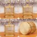 Brass Birdcage Chinese Style Living Room Entrance Wine Cabinet Office Desktop Decoration Souvenir Copper Ornament Craft Wholesale_maomaolike.com