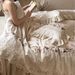 Pastoral Girl Heart French Cotton Linen Four-Piece Set Small Floral Duvet Cover Bed Sheet Lace Bedding_maomaolike.com