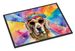 Weimaraner Hippie Dawg Doormat Front Door Mat Indoor Outdoor Rugs For Entryway, Non Slip Washable Low Pile, 24H X 36W_maomaolike.com