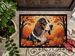 Basset Hound Fall Doormat Front Door Mat Indoor Outdoor Rugs For Entryway, Non Slip Washable Low Pile, 24H X 36W_maomaolike.com