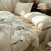 Single Size Cool Ice Silk Bed Linen Kit, Four Piece Summer Bedding Set, Lightweight Duvet Cover Sheet For Student Dorm Daily Night Rest Use
_maomaolike.com
