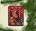 Belgian Tervuren Holiday Christmas Porcelain Ornament Christmas Tree Hanging Decorations For Home Christmas Holiday, Rectangle, Gift, Multicolor_maomaolike.com